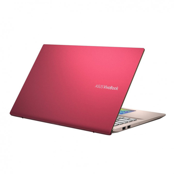 ASUS VivoBook S532EQ-BQ041T 15,6" FHD/Intel Core i7-1165G7/8GB/256GB/MX350 2GB/Win10/rózsaszín laptop PC