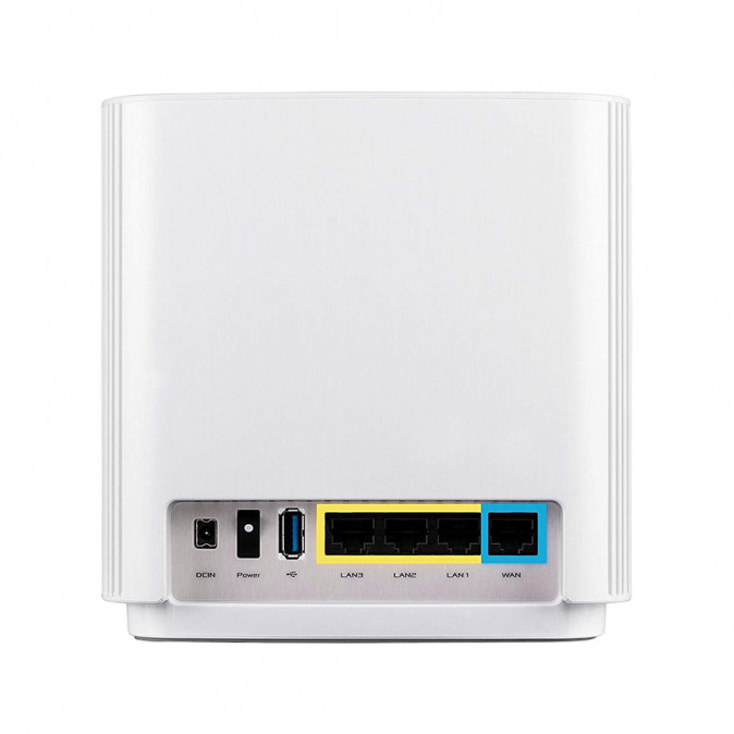 Asus ZenWiFi CT8 fehér AC3000 Mbps Tri-band gigabit AiMesh mesh Wi-Fi router PC