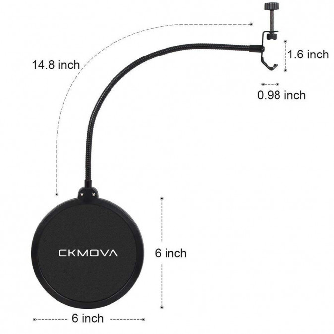 CKMOVA SPS-1 pop filter (CK SPS-1) PC