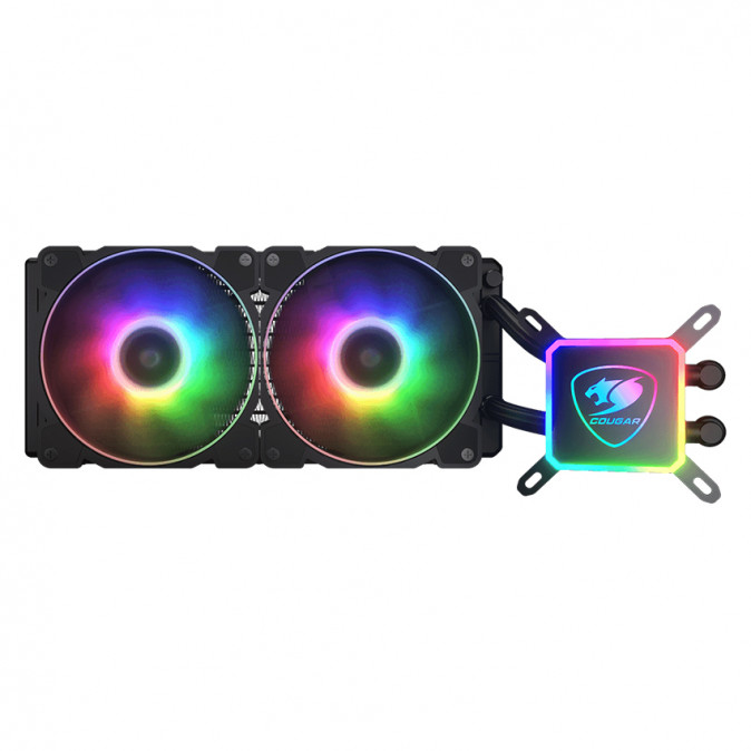 Cougar I Aqua ARGB 240 RGB (120mm) ventilátor x2 + távirányító PC