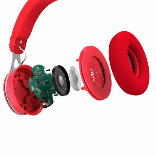 Energy Sistem Headphones Urban 3 Mic Piros mikrofonos fejhallgató (EN 446902) PC