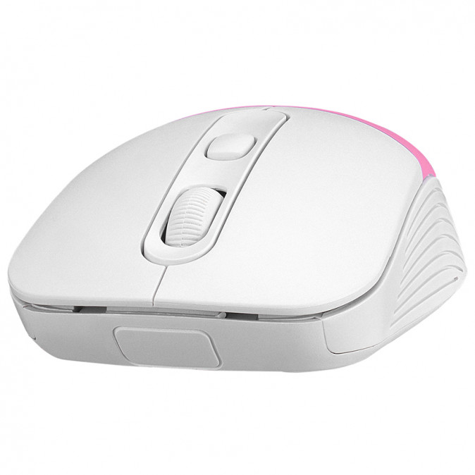 Everest SM-18 egér (Fehér/Rózsaszín) PC