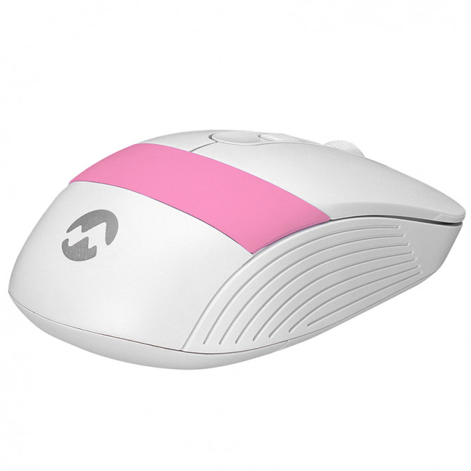 Everest SM-18 egér (Fehér/Rózsaszín) PC
