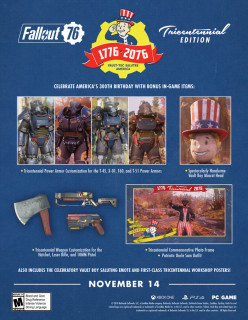 Fallout 76 Tricentennial Edition PC