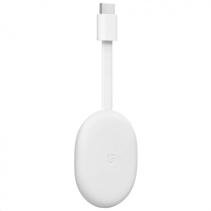 Google Chromecast + Google TV fehér (47341 / GA01919) TV