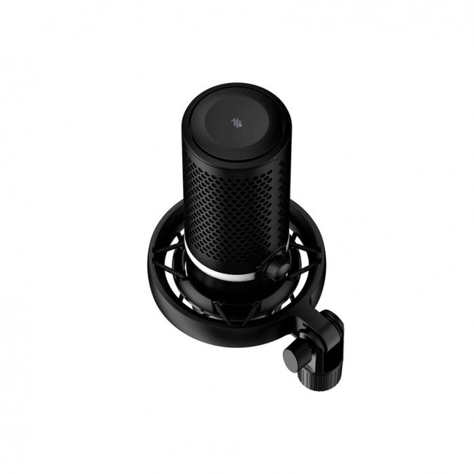 HyperX Vezetékes Mikrofon DuoCast - Black RGB Lighting PC