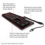 HP OMEN 1100 Gaming Keyboard ENG (1MY13AA) thumbnail