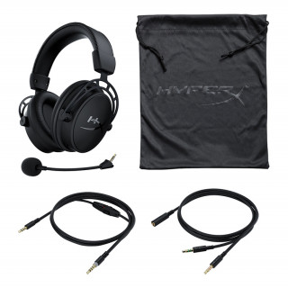 HYPERX Cloud Alpha Blackout fejhallgató (HX-HSCA-BK/WW) PC