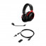 HyperX Cloud III - Vezeték nélküli Gaming fejhallgató (Fekete-Piros) (77Z46AA) thumbnail