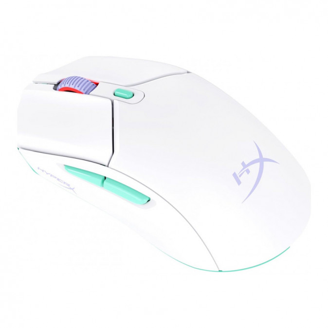 HyperX Pulsefire Haste 2 Core vezeték nélküli gaming egér - Fehér (8R2E7AA) PC