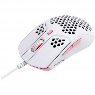 HyperX Pulsefire Haste Fehér - Rózsaszín Gaming Egér (4P5E4AA) PC