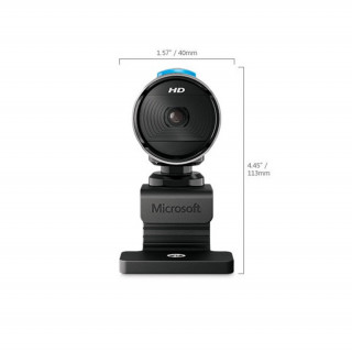 Microsoft LifeCam Studio Dobozos 1020p fekete-ezüst webkamera (Q2F-00018) PC