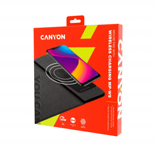 Canyon CNS-CMPW5 Egérpad Fekete (CNS-CMPW5) PC