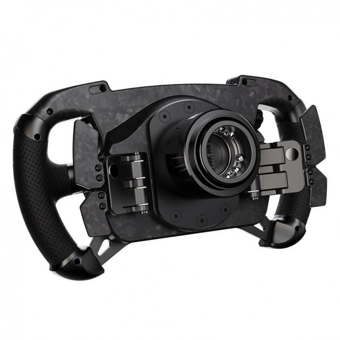 Moza Racing - MOZA GS V2P Kormánykerék - Dual Clutch, RGB, 300mm, alcantara (RS056) PC