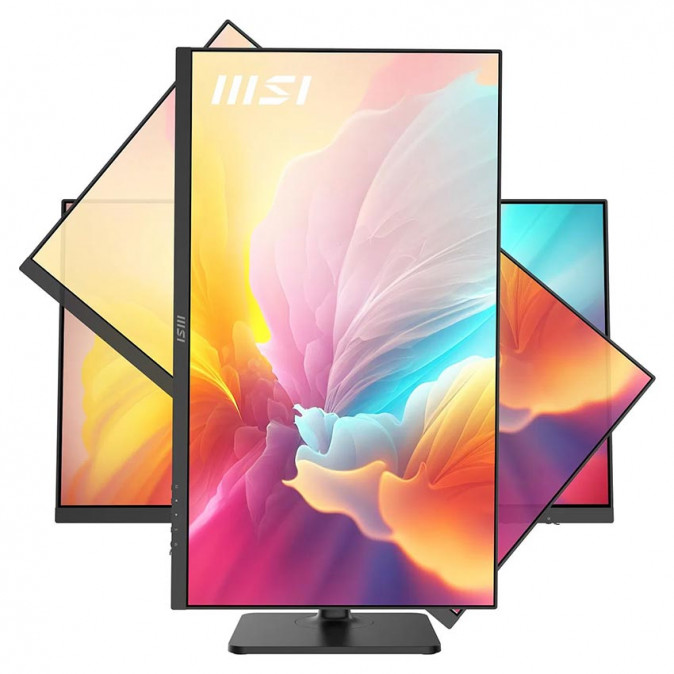 MSI Monitor Business Modern MD272QXP 27" QHD, 2560x1440, 100Hz, IPS 16:9, 1000:1, 400cd/m2, 4 ms, HDMI, DP, USB-C, Black PC