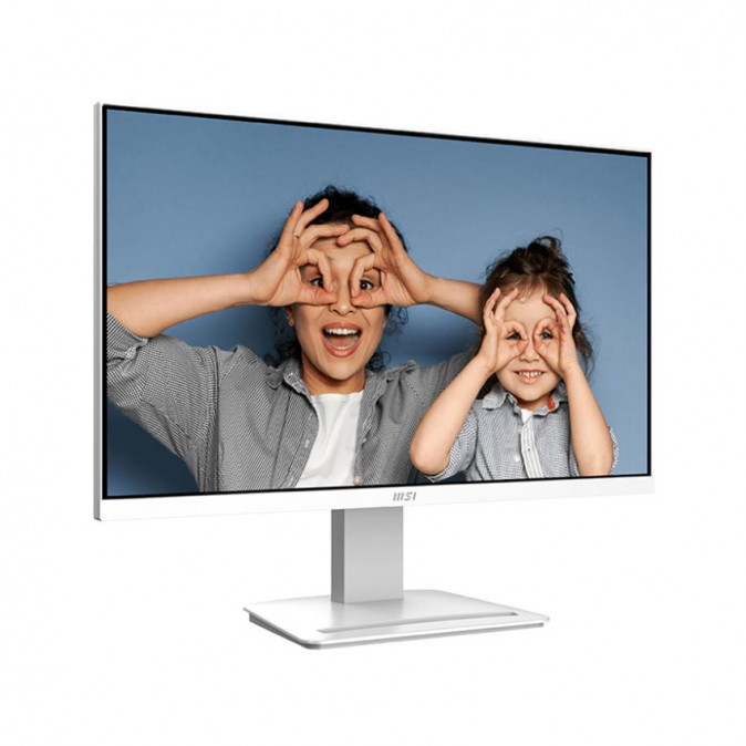 MSI Monitor Business PRO MP2412W 23,8" FHD, 1920x1080, IPS, 100Hz, 4000:1 CR, 300cd/m2, 1ms, HDMI,  DP, White PC