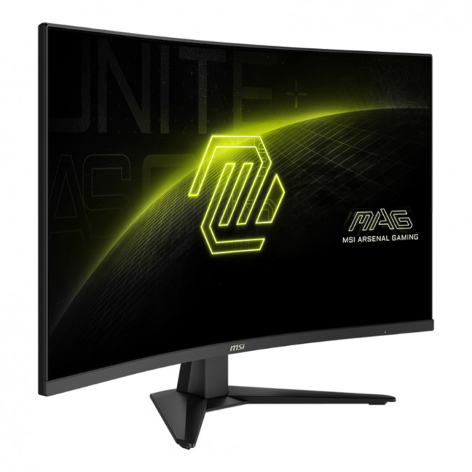 MSI Monitor GAMING MAG 325CQF Ívelt RapidVA 31,5" QHD 2560x1440, 4000:1 CR, 400nits, 1ms, 180Hz, DP, 2x HDMI, USB-C PC