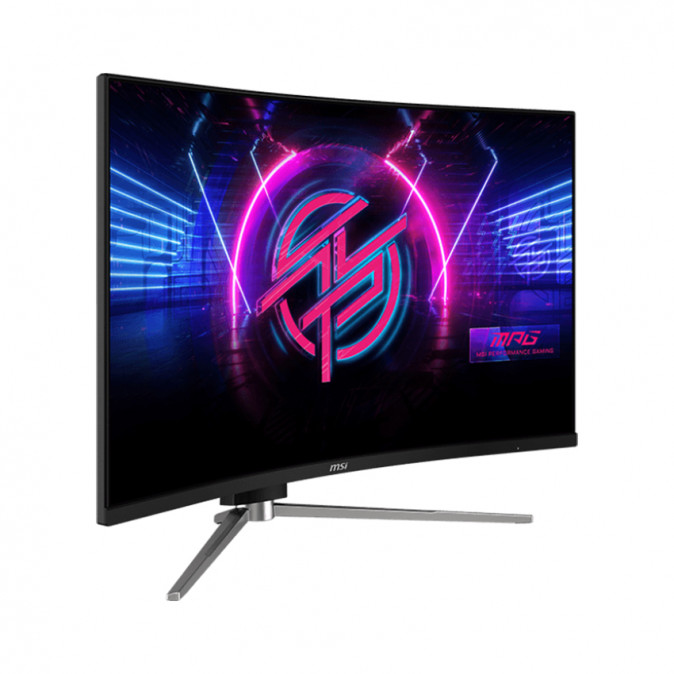 MSI Monitor GAMING MPG 325CQRXF Ívelt 31,5" WQHD Rapid VA 2560x1440, 280Hz, 3200:1, 0,5ms, HDMI, DP, USB-C, Black PC