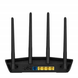 ASUS RT-AX55 Vezetéknélküli Router Kétsávos (2,4 GHz / 5 GHz) Gigabit Ethernet Fekete PC