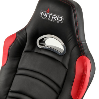 Nitro Concepts C80 Comfort Fekete- Piros Gamer Szék (NC-C80C-BR) PC