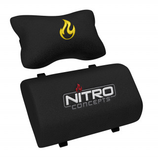 Nitro Concepts S300 Astral Yellow - Fekete/Sárga (NC-S300-BY)  (Bontott) PC