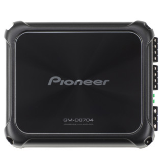 Pioneer GM-D8704 FD-osztályú 4 csatornás hidalható autóhifi erősítő vezetékes basszuserősítő távirányítóval Audio