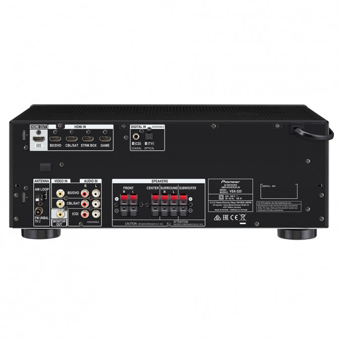 Pioneer HTP-074 5.1-es házimozi szett Audio