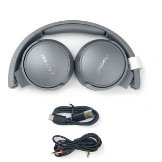 Pioneer SE-S6BN-H Bluetooth aktív zajszűrős szürke fejhallgató PC