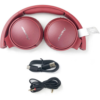 Pioneer SE-S6BN-R Bluetooth aktív zajszűrős piros fejhallgató PC