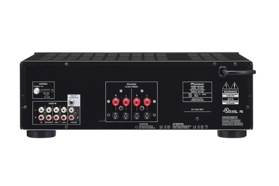 Pioneer SX-10AE-B Fekete Sztereó Erősítő PC