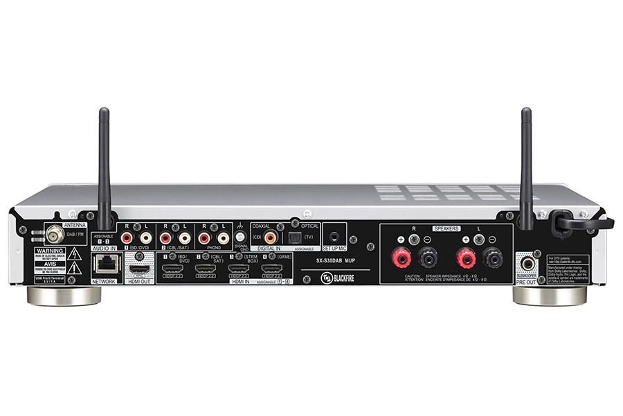 Pioneer SX-S30DAB-S Sztereó Erősítő (Ezüst) PC