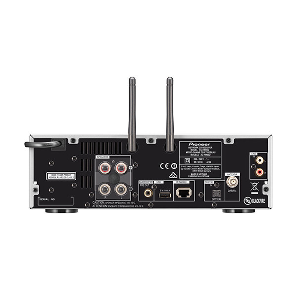 Pioneer XC-HM86D-B Hálózati CD Lejátszó (Fekete) Audio