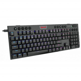 Redragon Horus RGB Mechanikus Blue Switch gaming billentyűzet (K618-RGB_BLUE_HU) PC