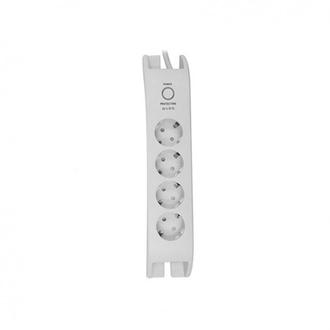 S-Link túlfeszültségvédő - SPG3040 (4 aljzat, max.3680 Watt, 900 Joule, fehér) PC