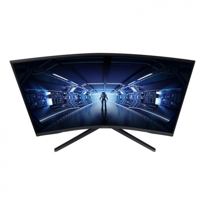 Samsung 32" WQHD Ívelt Gaming Monitor 144Hz (LC32G55TQWRXEN) PC