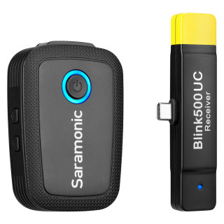 Saramonic Blink500 B5 Mikrofon rendszer Type-C USB csatlakozóval szerelt Android eszközökhöz PC