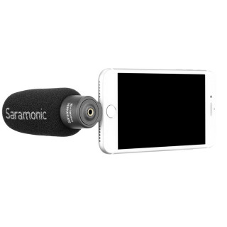 Saramonic SmartMic+ Di Kompakt, irányított mikrofon IOS készülékekhez PC