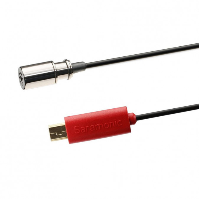 MIC Saramonic GoPro/HERO3,/HERO3+/HERO4-hoz SA SR-GMX1 csíptetős mikrofon PC