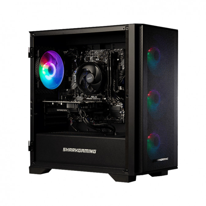 SHARK GAMING PC - Shark Maelstrom (R5-5500, GTX1650 4GB, 1TB NVMe, 16GB, Air Cooler, Windows 11 home, 550W) PC