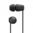 Sony WI-C100 vezeték nélküli Bluetooth fülhallgató - Fekete (WIC100B.CE7) thumbnail