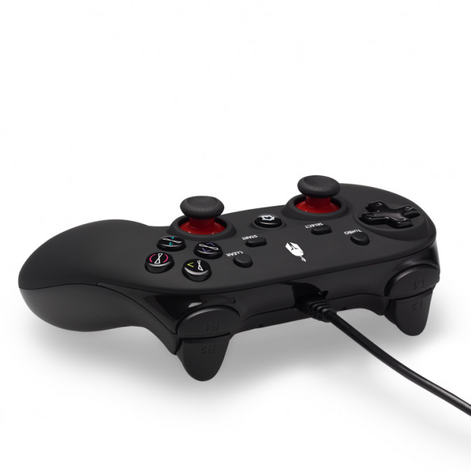 Spartan Gear - Oplon - Vezetékes Fekete Kontroller PS3