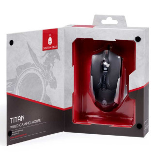 Spartan Gear - Titan Wired Gaming Mouse - Vezetékes Gamer Egér PC