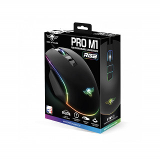 Spirit Of Gamer PRO-M1 Gaming egér fekete (S-PM1) PC