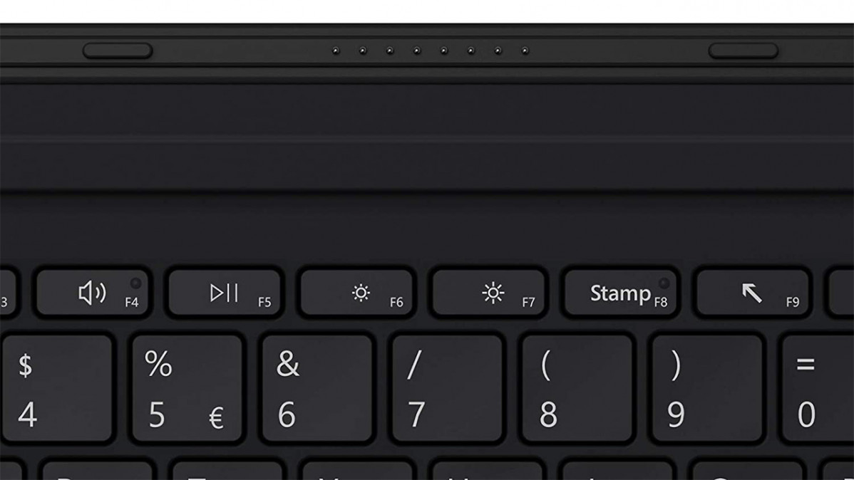 Surface Go Type Cover Black (HUN) billentyűzetes tok PC