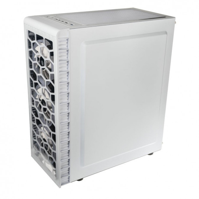 Számítógépház Kolink Observatory Lite ARGB ATX Edzett üveg Fehér PC