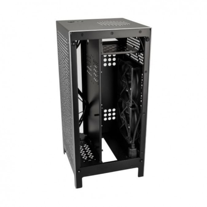 Számítógépház Kolink Rocket Complex ITX Edzett üveg Gunmetal PC