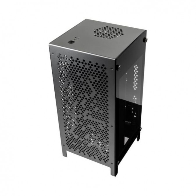 Számítógépház Kolink Rocket Complex ITX Edzett üveg Gunmetal PC