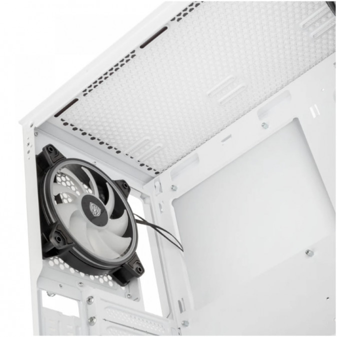 Számítógépház Kolink VOID X ARGB ATX Edzett üveg Fehér PC