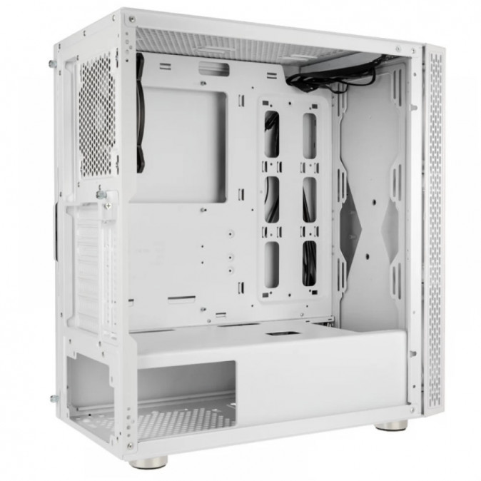 Számítógépház Kolink VOID X ARGB ATX Edzett üveg Fehér PC