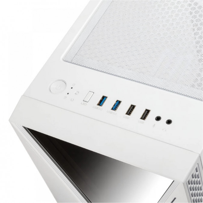 Számítógépház Kolink VOID X ARGB ATX Edzett üveg Fehér PC